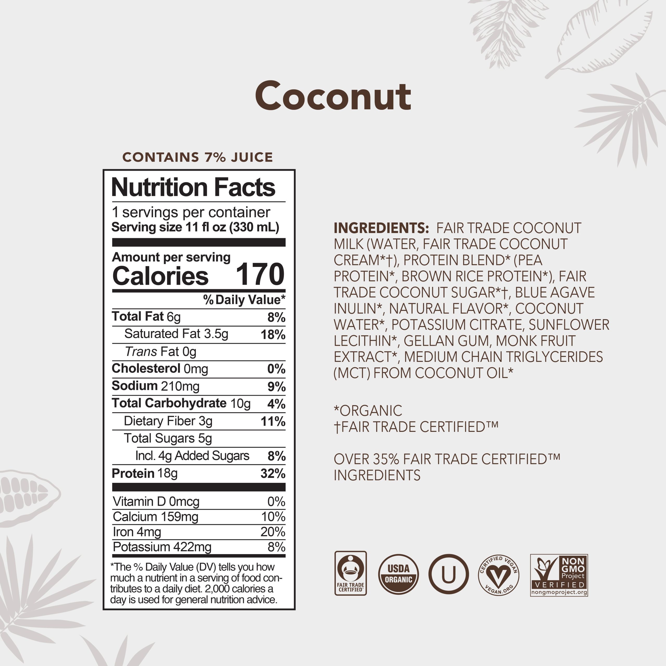 Coconut - Protein Drinks (Out of Stock) - Image 3